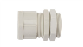 Dławnica Kablowa Pg 21 Ip66 Poliamidowa Jasnoszara Gw52006