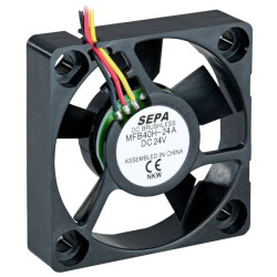 SEPA 541083010 MFB40H24A-001 Axial Fan 24V DC 11.28m&#xB3;/h 40x40x10mm