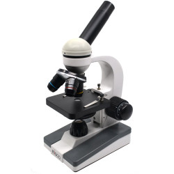 EISCO BI0009B Monocular Microscope, Prime LED 101, 4X, 10X, 40X Objectives