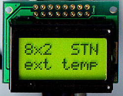 LCD-AC-0802A-YHY Y/G-E6 C