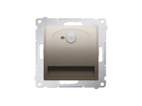 SIMON 54 Oprawa oświetleniowa LED z czujnikiem ruchu 14 V DC 0.62 W białe neutralne 4000K złoty mat !Wymagany zasilacz 14V DOSC1