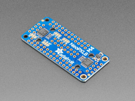 Adafruit NeoPXL8 FeatherWing for Feather M4 - 8 x DMA NeoPixels