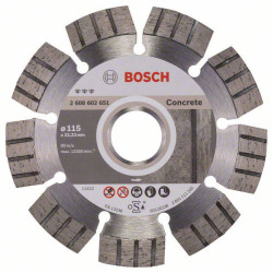 Bosch Accessories 2608602651 Bosch Power Tools Tarcza tnąca diamentowa Średnica 115 mm 1 szt.