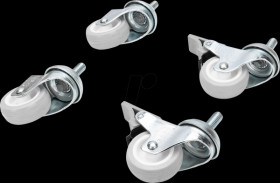 DN-19 CASTOR-WM Lockable castors for standard wall mounting cabinets Unique