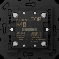 BTA1001 Bluetooth pushbutton panel, single, battery-operated