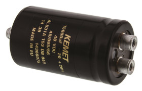 Kondensator 15000μF 40V dcmontażśrubowy KEMET 36 (Dia.) x 62mm