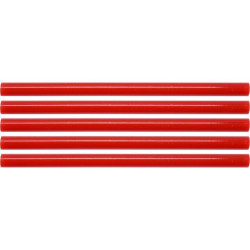 Klej do pistoletu na gorąco 11mm x 200mm 5szt. czerwony - Yato YT-82434