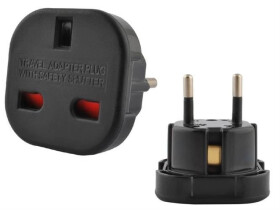 Adapter - przejściówka UK na EU - Angielska wtyczka na PL