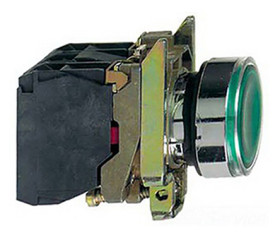 Przycisk SPDT średnica wycięcia 22mm, montaż panelowy Schneider Electric