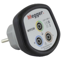 Megger 1013-838 MTF230 Socket Adapter; Fast Secure Colour-Coded Jacks
