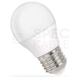 Żarówka LED E27 230V 4W 320lm 3000K kula barwa WW biała ciepła SPECTRUM LED