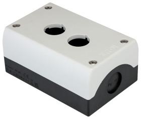 Obudowa kasety sterowniczej Eaton 2-otworowa Ø 22mm Szary IP67 RMQ Titan M22