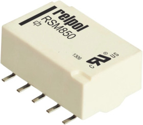 Przekaźnik subminiaturowy 2P 2A 24V DC do montażu SMT 1-10 RSM850-6112-8M-1024 2611721