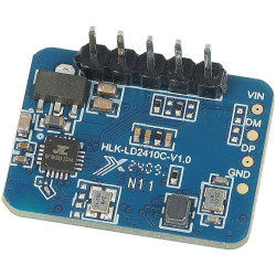 Czujnik obecności człowieka HLK-LD2410C 24GHz BLE UART
