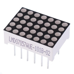 Red 5 x 7 Dot Matrix LED Display 17.8x12.7mm