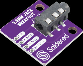 333088 Developer boards - 3.5 mm jack socket, stereo
