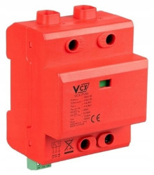 Ochronnik przepięć fotowoltaiczny ogranicznik DC klasy T1+T2 (B+C) 3P 1500V 12,5 kA