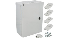 Rozdzielnia Skrzynka Elektryczna Obudowa 330X250x130 Abs Hermetyczna Ip65