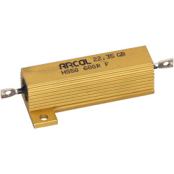 Arcol HS50 680R F 680R 1% 50W Aluminium Clad Resistor