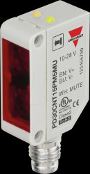 PD30CNT15PM5MU PD30 through-beam sensor, transmitter, rectangular, teach-in, up