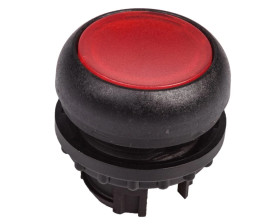 Napęd przycisku czerwony z podświetleniem z samopowrotem M22S-DL-R 216926