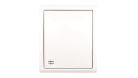 Simon Aquarius Łącznik Hermetyczny Krzyżowy Ip54 Biały Aqw7/11