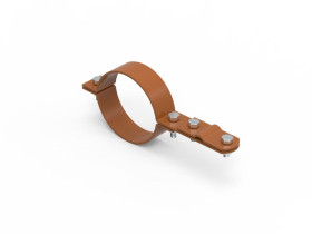 LA uchwyt do rury spustowej fi 100/skr 8004 lakierowany 96411013 ELKO-BIS