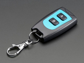 Adafruit Keyfob 2-Button RF Remote Control - 315MHz
