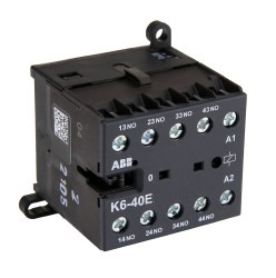 Przekaźnik pomocniczy ABB 4 A 4NO GJH1211001R8405 K6-40E 400V 40/450HZ