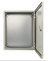 Hermetyczna obudowa metalowa AWOH405015 IP66 z płytą montażową