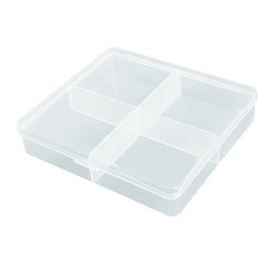 Organizer 4 przegródki 9.4x8.2x2cm OR76