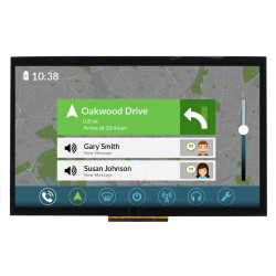 Wyświetlacz LCD TFT 10.1cal IPS TFT WSVGA 1024 x 600pikseli I2C, RGB I/F Tak NEWHAVEN DISPLAY INTERNATIONAL