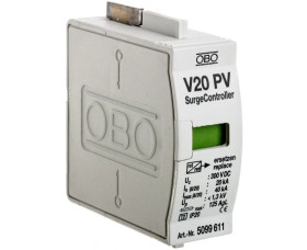 Wkładka PV ogranicznika przepięć C 1P 20kA 1,3kV 300V DC V50-B+C Typ 1+20-300PV 5099611