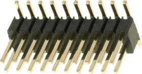 ZL322-2x10P listwa kołkowa dwurzędowa 2x10 pin; raster 1,27mm; montaż SMD