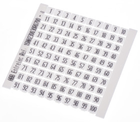 Marker Karta oznaczeniowa RC Entrelec