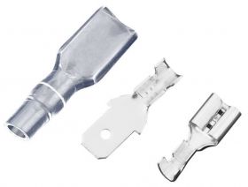 Zestaw konektorów 4,8mm (5szt +5szt +10szt)