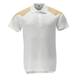 20083 Polo Shirt 6XL white/curry gold
