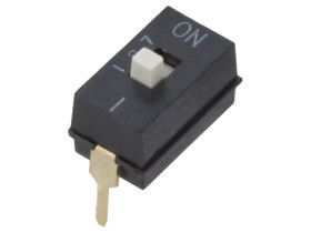 Przełącznik DIP-SWITCH Ilość sekcji 1 ON-OFF 0,025A/24VDC A6TN1104