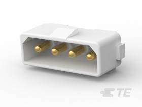 Wtyk PCB 4-pinowe raster: 5.08mm -rzędowe TE Connectivity Montaż na płytce