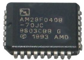 Pamięć FLASH 29F040 AMD PLCC32 (SMD) 90ns