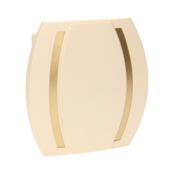 Dzwonek Kameleon Gong 8V. beżowo-złoty 033/8V/BEŻ-ZŁ