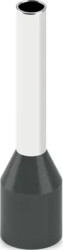 Insulated wire end ferrule, 1.5 mm², 16 mm/10 mm long, DIN 46228-4, UL 486F-E, black, 2100076