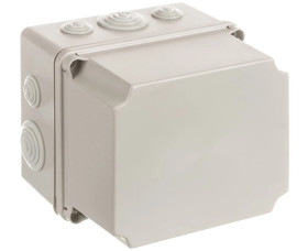 Puszka natynkowa LIGHT 175x151x155 6xM25 4xM40 IP66/67 GSV-171