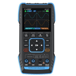 Fnirsi 2C23T - 2-kanałowy przenośny oscyloskop 10MHz z generatorem sygnałów i multimetrem