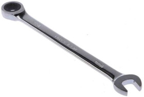 Uniwersalny klucz zapadkowy, roz. 10 mm, dł. 160 mm, materiał: Stal chromowo-wanadowa, RS PRO