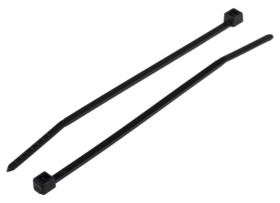 Opaska kablowa długość 80mm szerokość 2,5 mm HellermannTyton Nylon 66 Zduplikowane studzienki zawierające ujemną