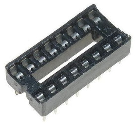 DIL 16 podstawka pod układ scalony THT