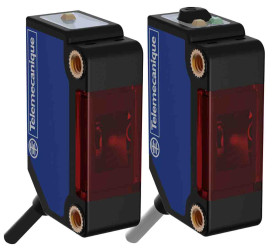 Czujniki fotoelektryczne Wersja miniaturowa Telemecanique Sensors NPN zakres 15 m LED