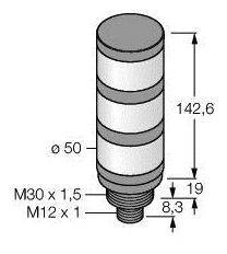 Kolumna sygnalizacyjna Turck TL50HGYRQ 3014586 1 szt.