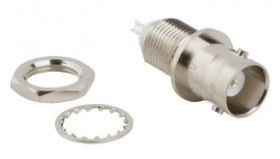 Złącze koncentryczne Montaż na kablu Żeński 50Ω typ złącza Złącze BNC 4GHz Lutowane